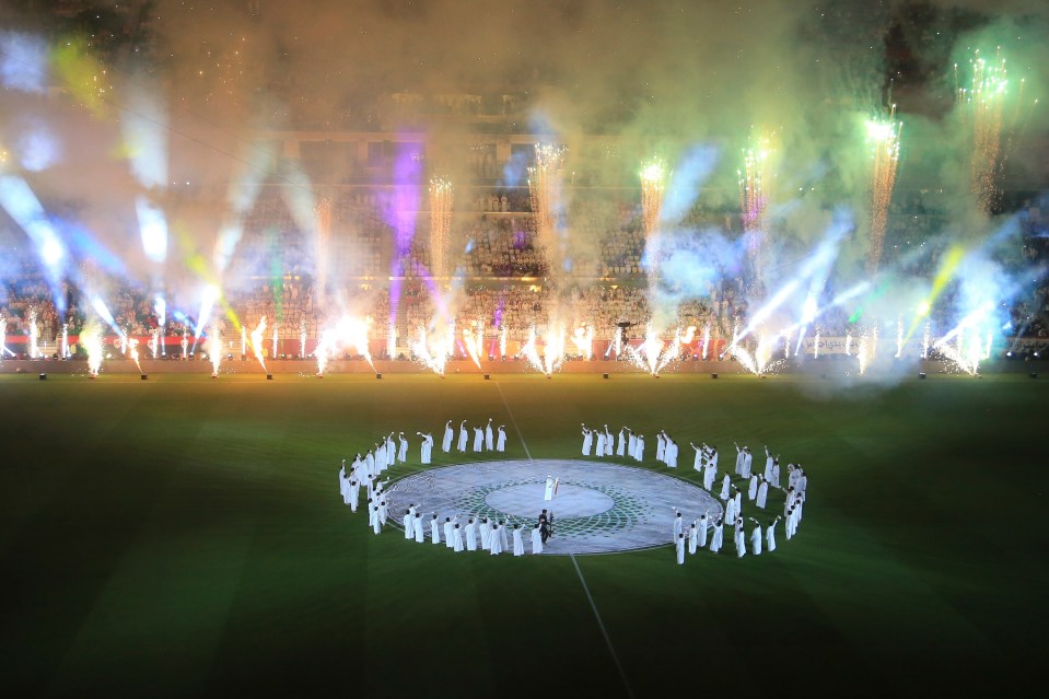 Lucy Powell said: 'Many fans will feel they can't attend this tournament because of Qatar's record on LGBT+ rights' - pictured the Al Thumama Stadium
