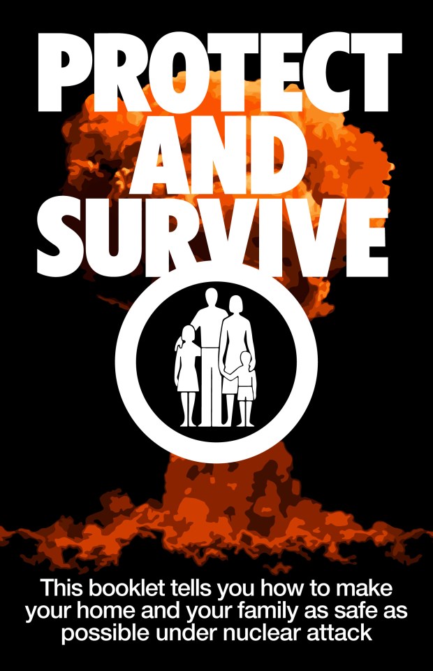 The notorious Protect and Survive leaflet issued in 1980