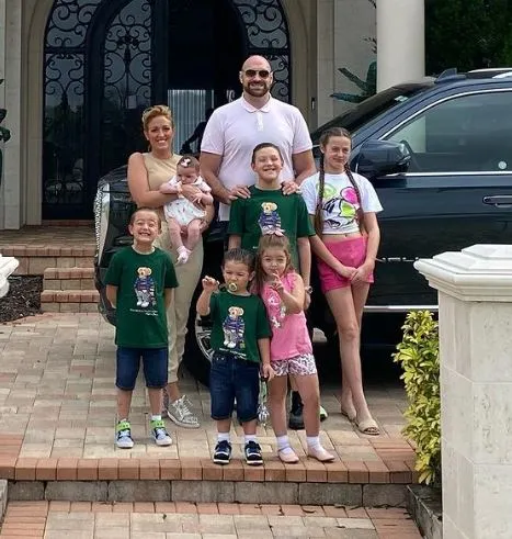 Paris and Tyson are parents to six kids, so are certainly kept busy