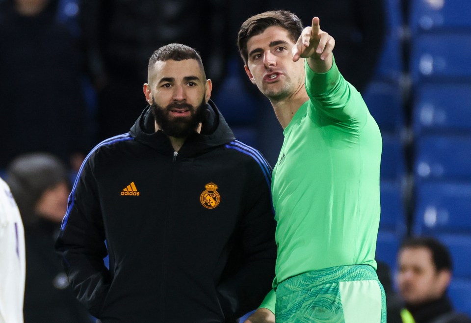 Benzema and Thibaut Courtois are set to scoop awards this evening