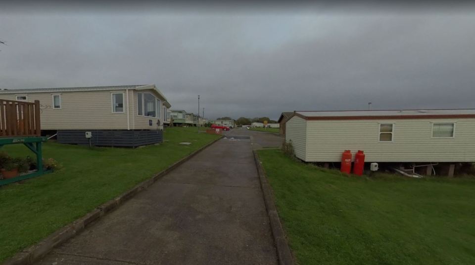 Porthkerry leisure park near Barry where the couple have lived for 21 years