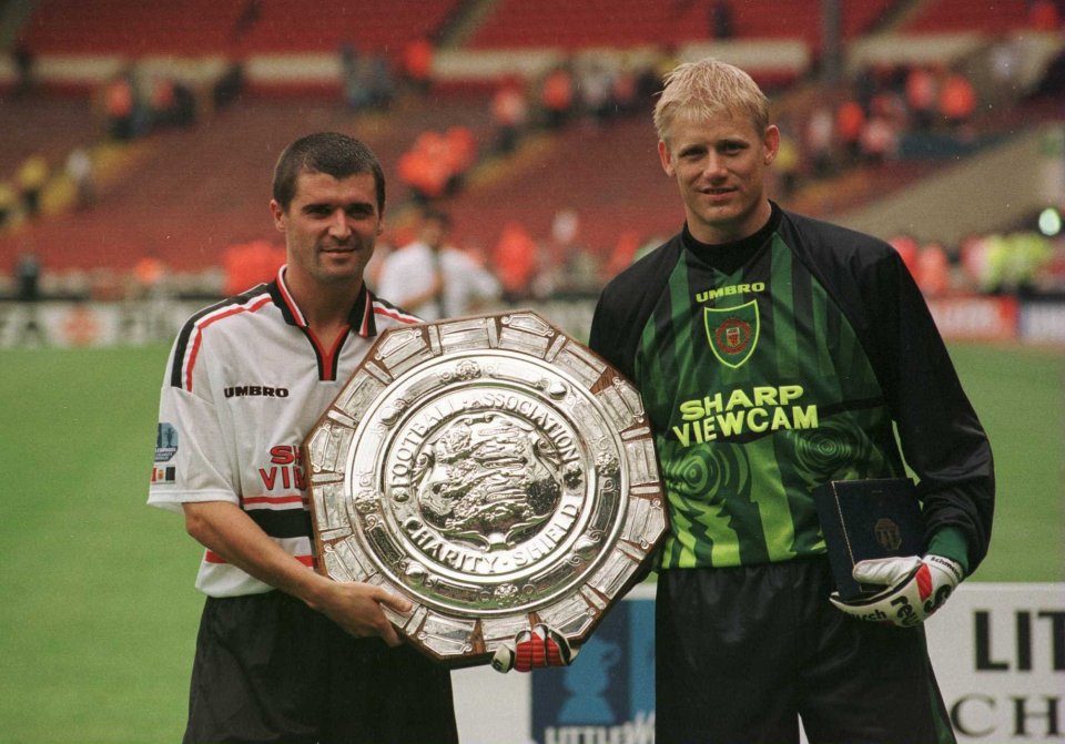 Roy Keane and Peter Schmeichel were both key members of Alex Ferguson's legendary Man United side
