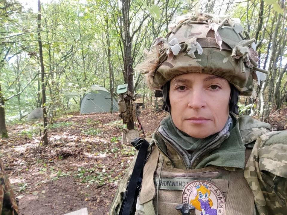 Mariana is now a Sergeant in the Ukrainian army