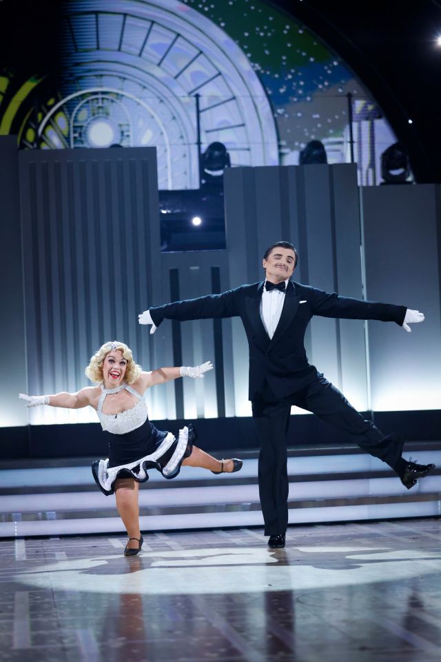 The pair are taking part in this year's series of Strictly
