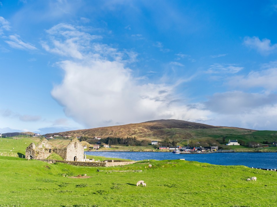Phones, internet and computers are not usable on the remote island of Shetland as it remains completely cut off from the mainland.