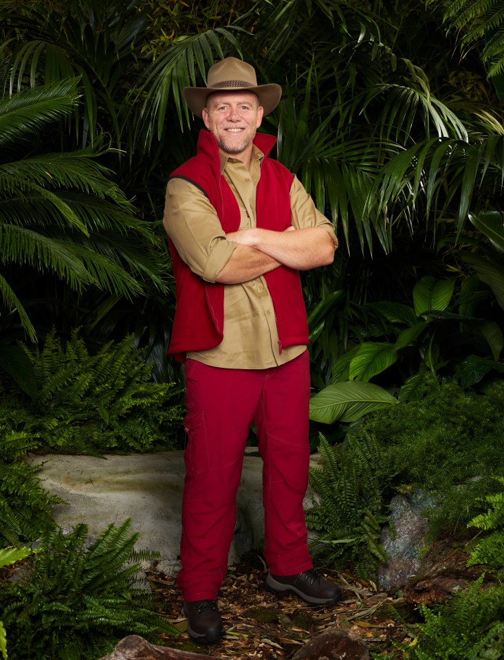 Mike Tindall was the eighth contestant to leave the jungle.