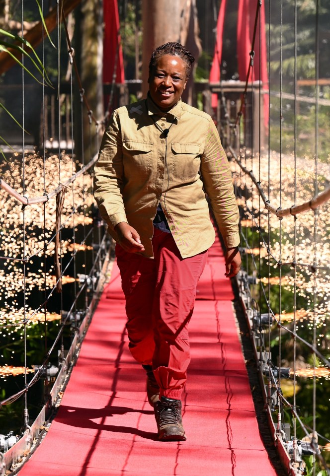 Charlene White was evicted from I'm A Celeb jungle camp