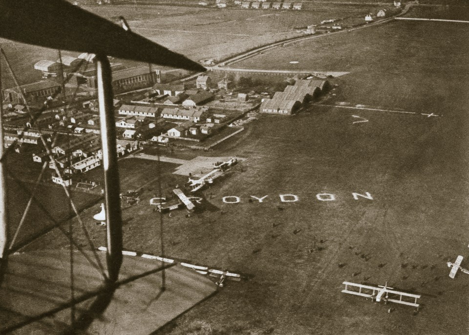 Croydon airport was the biggest airport in the world at one stage