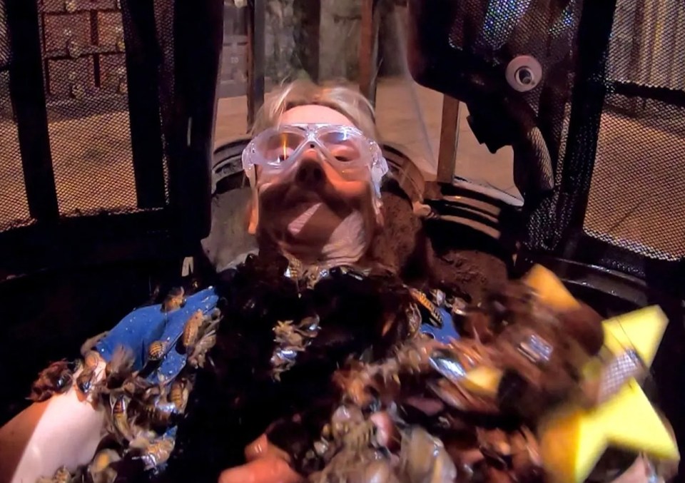 Louise faced her fears during one Bushtucker Trial when she was covered in cockroaches and mealworms