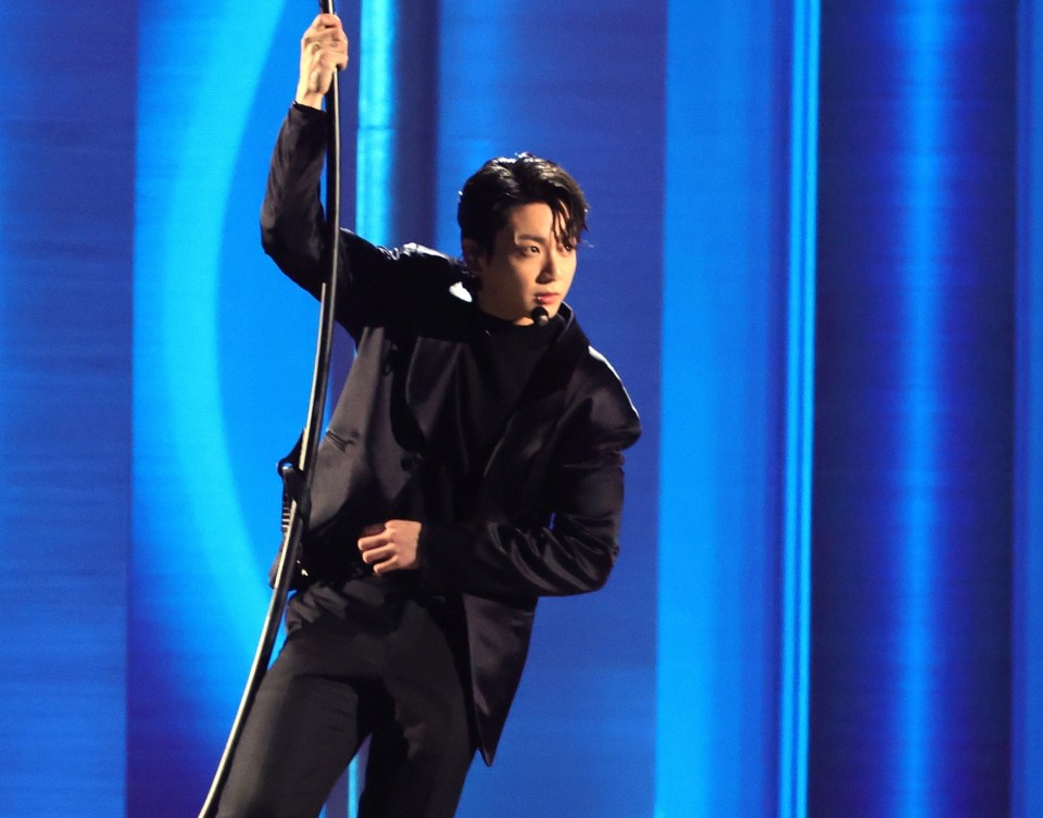 Jungkook is the front man of pop group BTS