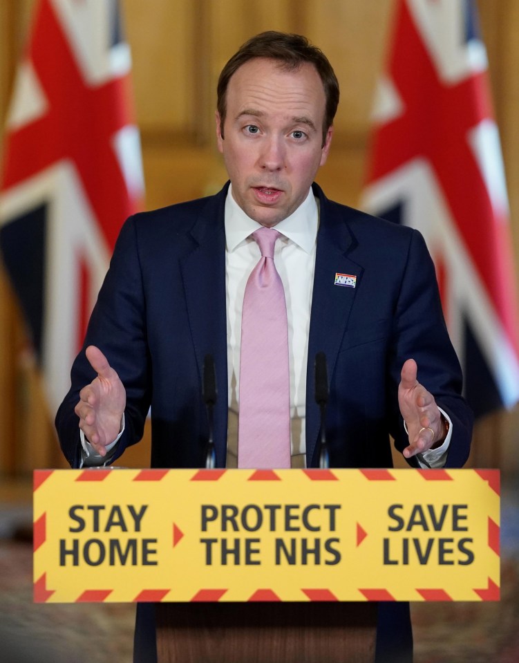 Matt previously said hand washing was 'the single best way' to stop the spread of Covid-19