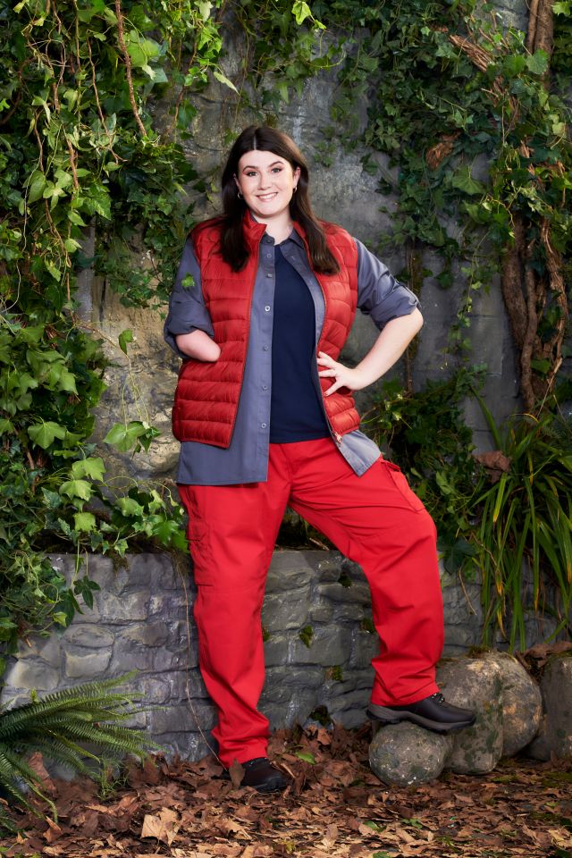 Hollie Arnold made history by becoming the first star with a disability to appear on I'm A Celebrity
