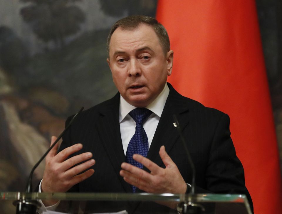 Vladimir Makei has previously tried to stop Belarus backing Russia