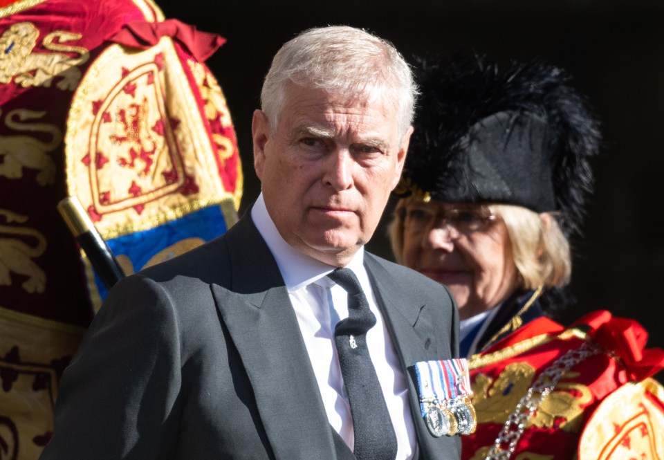 Prince Andrew is said to have been 'bereft' and 'tearful' following the meeting with his brother Charles