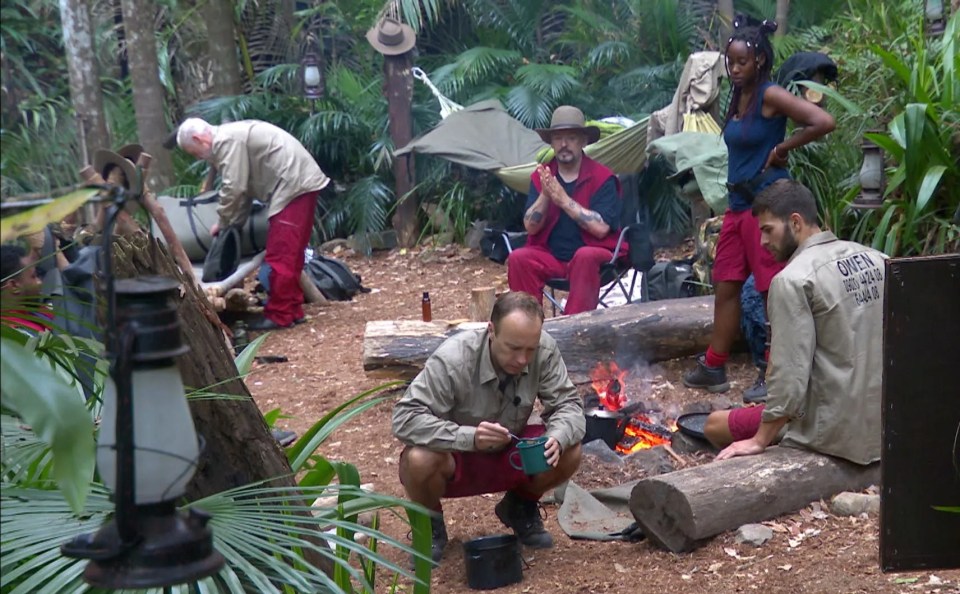 The number of people in camp has been getting smaller in recent days