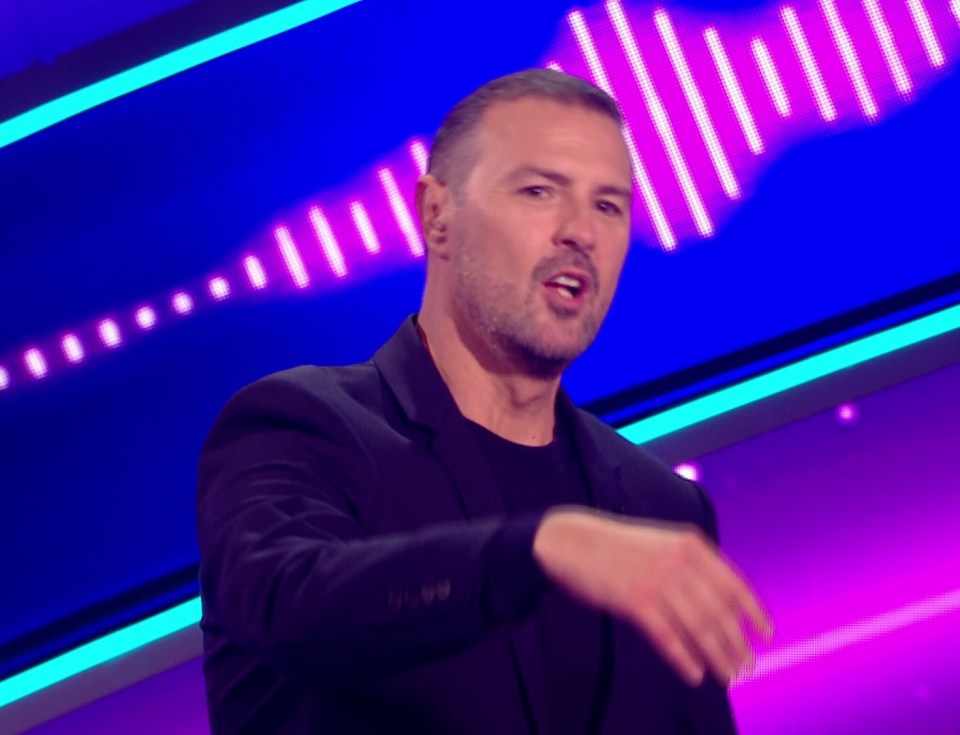 Host Paddy McGuinness told the pair: 'Off you go, see you later'