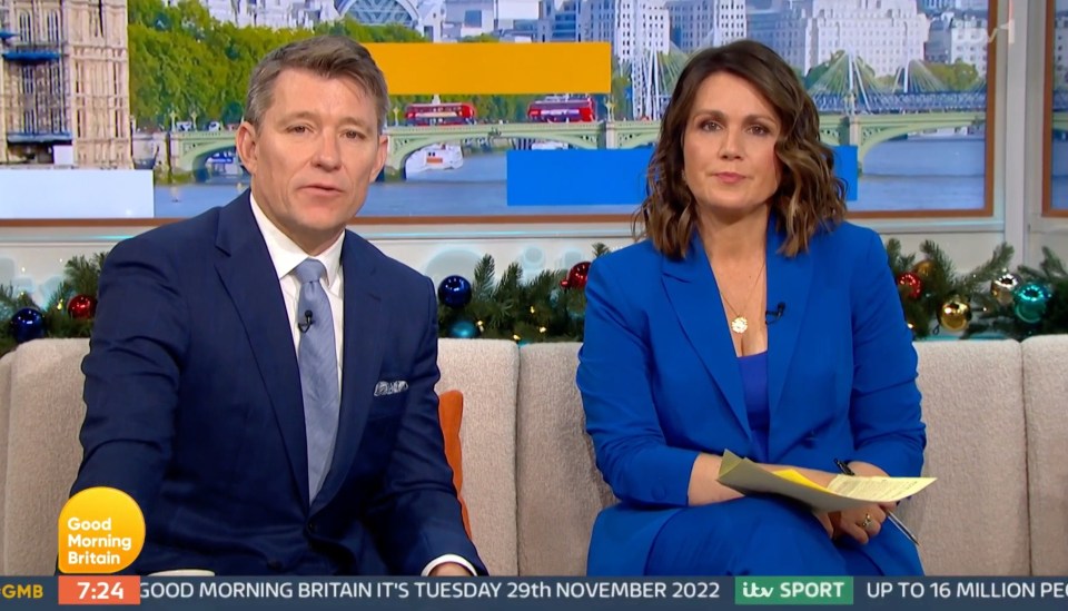 Hosts Ben Shephard and Susanna Reid were emotional speaking with Zaheer
