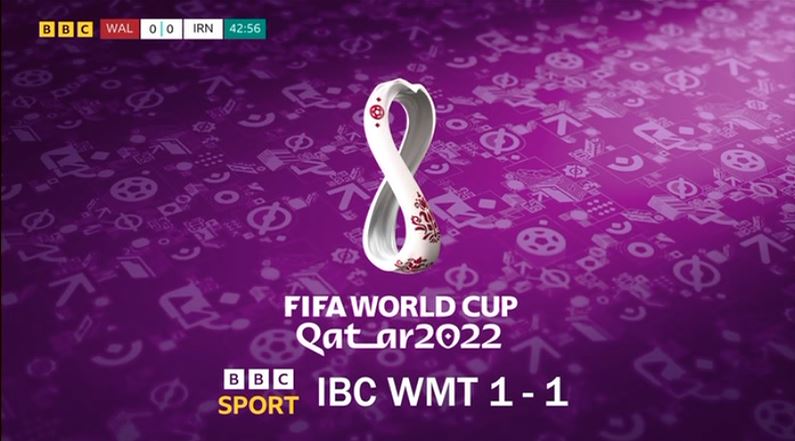 The error screen appeared to show the scoreline as 1-1