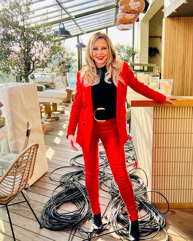 Carol looked red hot on yesterday's This Morning
