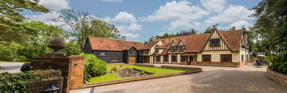 One Home Office-hired hotel is four-star Great Hallingbury Manor in Essex