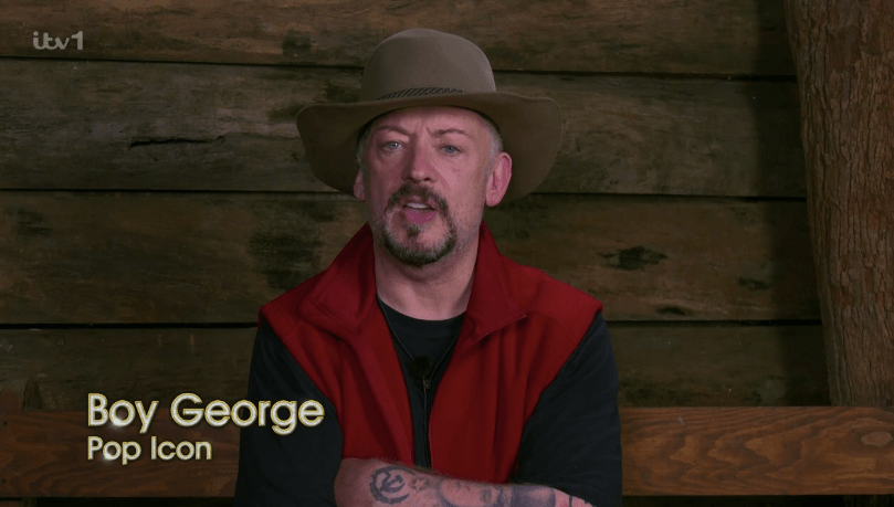 Boy George said he is relieved at being honest with Matt