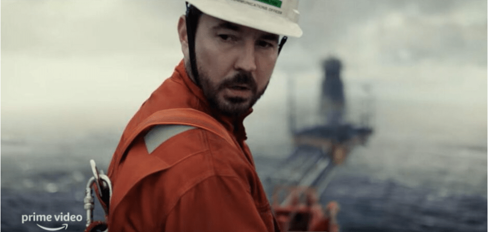 Martin Compston plays the character of Fulmar Hamilton in 'The Rig'.
