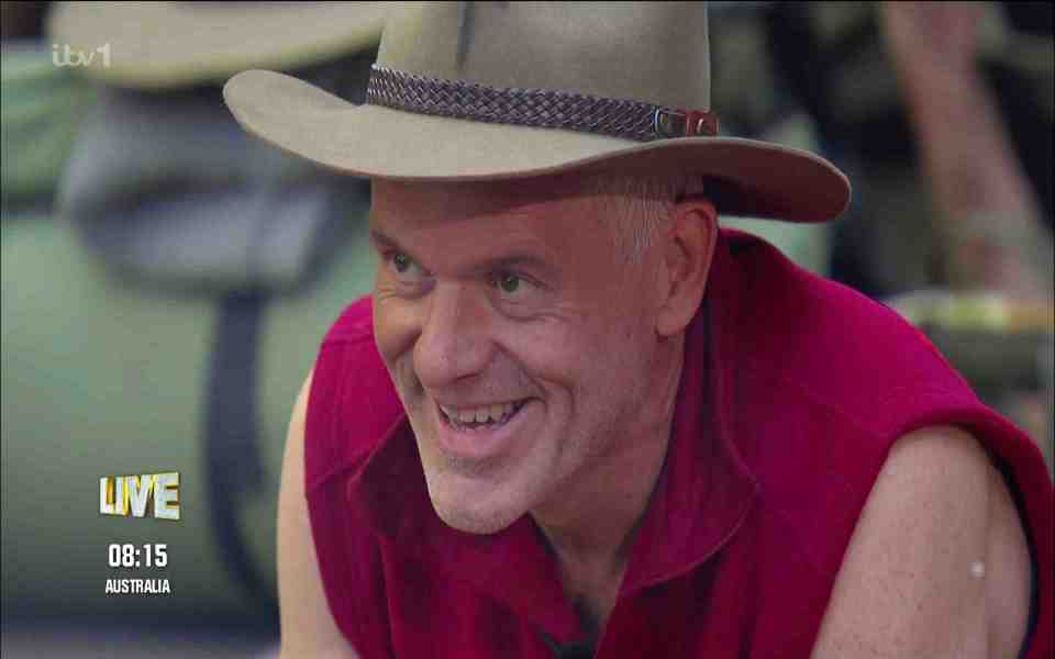 Chris has been taking part in this year's I'm A Celeb
