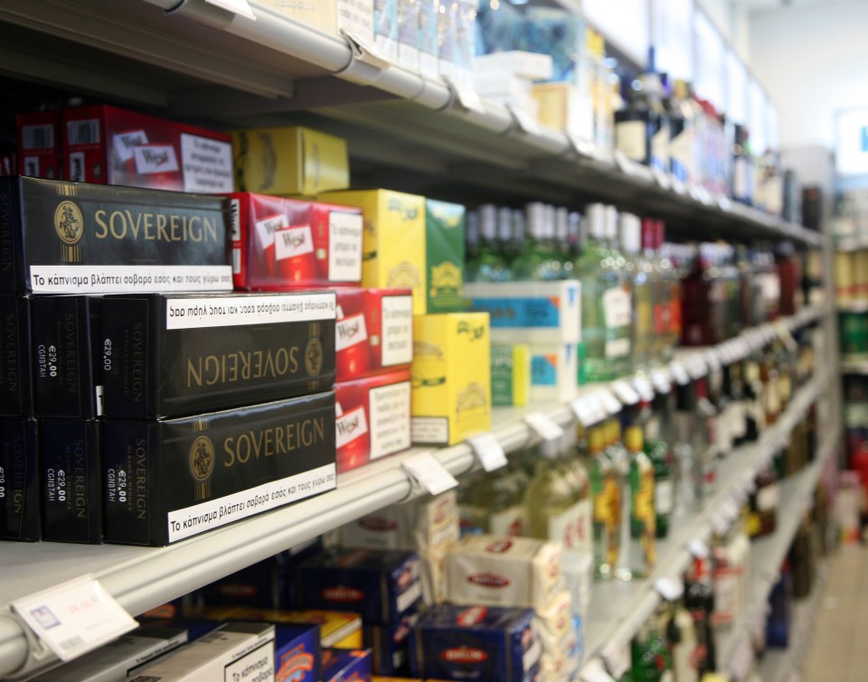  If you have too many boxes of cigarettes in your bag you have to declare them