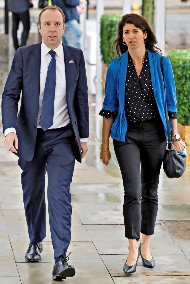 Matt Hancock caused uproar when The Sun exposed his secret affair with aide Gina Coladangelo