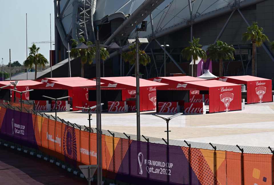 Fans will not be able to pick up a pint when going to watch World Cup games in Qatar