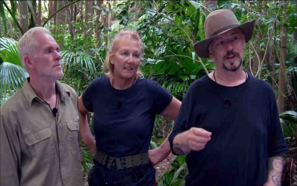 Chris Moyles, Sue Cleaver and Boy George all lived to trial another day in the jungle