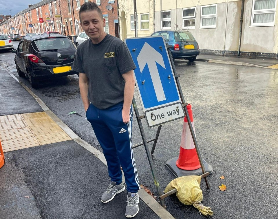 Alex Varga is furious about a loading bay outside his home