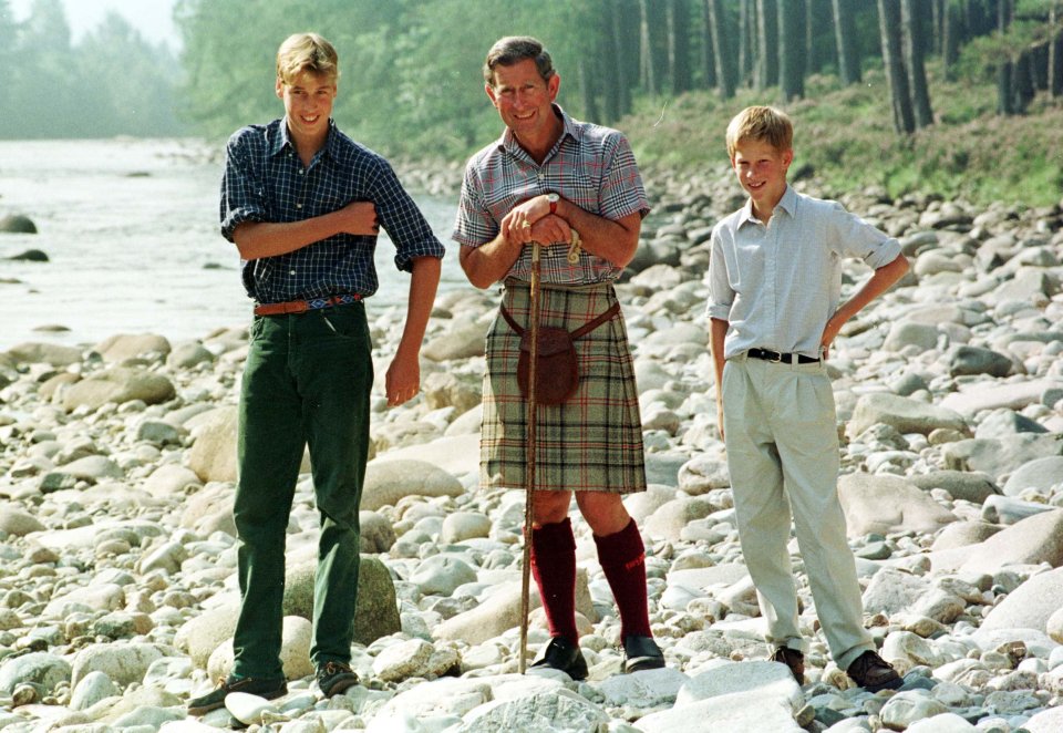 The family spent quality time together on their trips together