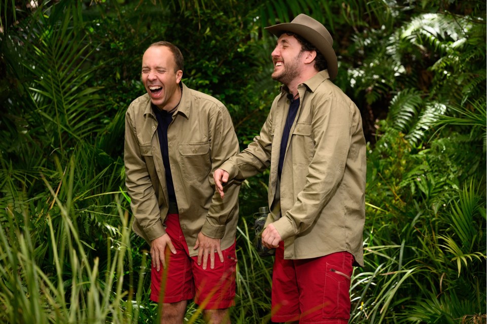 Matt entered the jungle with Seann Walsh last night