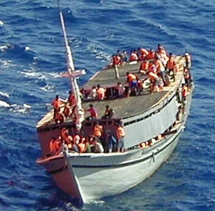 Immigration came to a head in 2001 when Australia refused to let a Norwegian freighter carrying Afghan refugees into the country