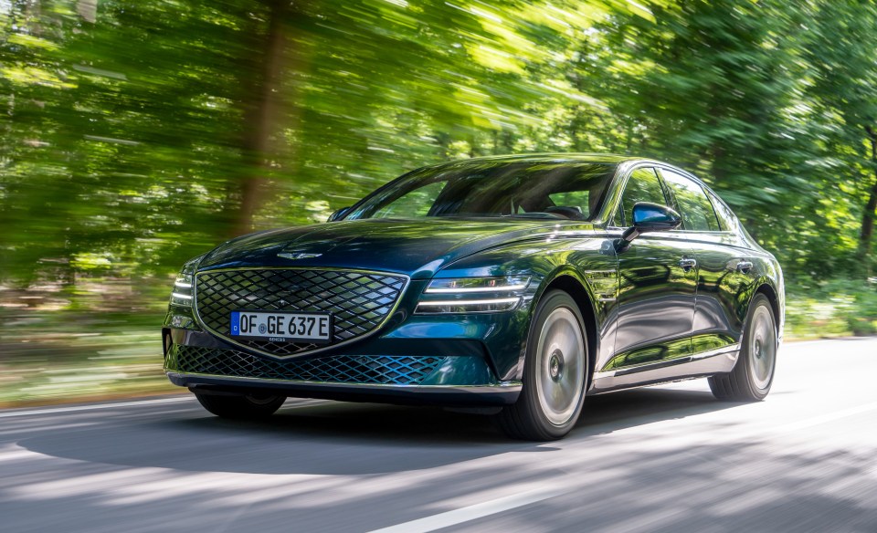 The Genesis Electrified G80 starts from just under £66,000
