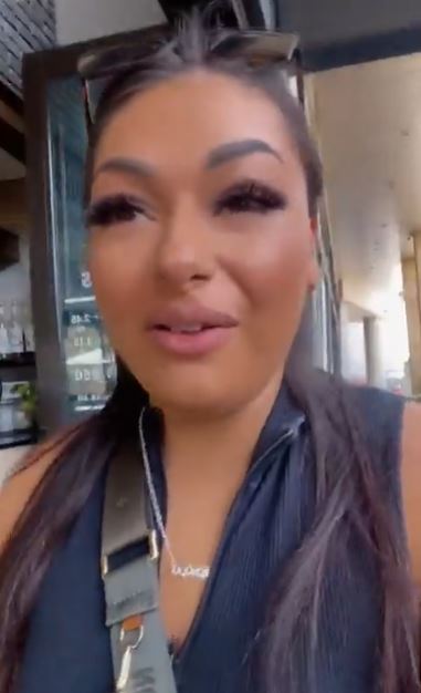 She said she was left stunned after checking her new route