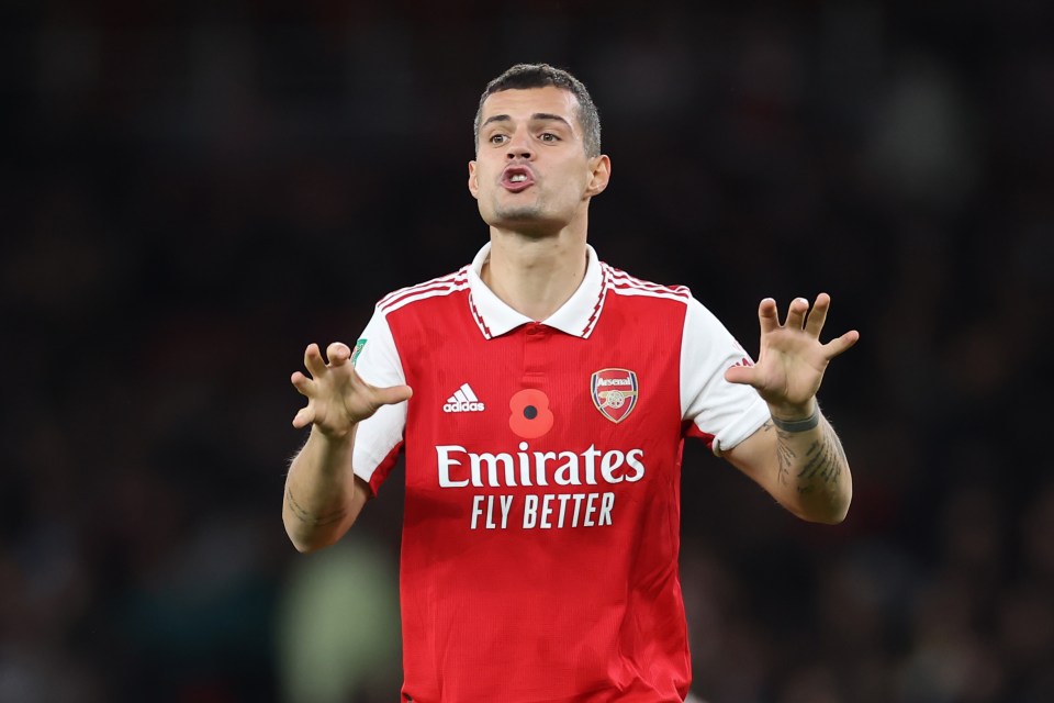 Granit Xhaka will wear the OneLove armband as Switzerland captain