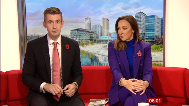 Jon Kay was missing from BBC Breakfast on Monday