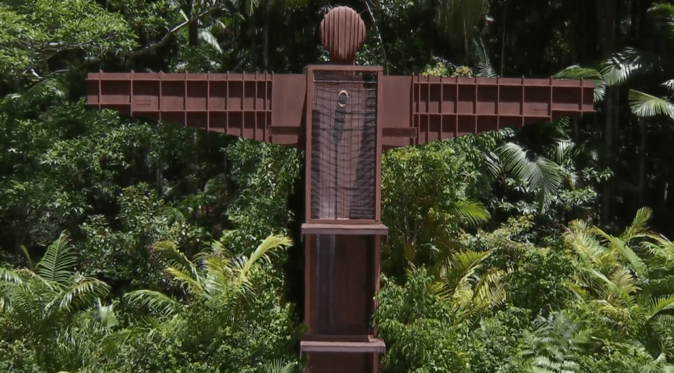 The trial was based on the Angel of the North