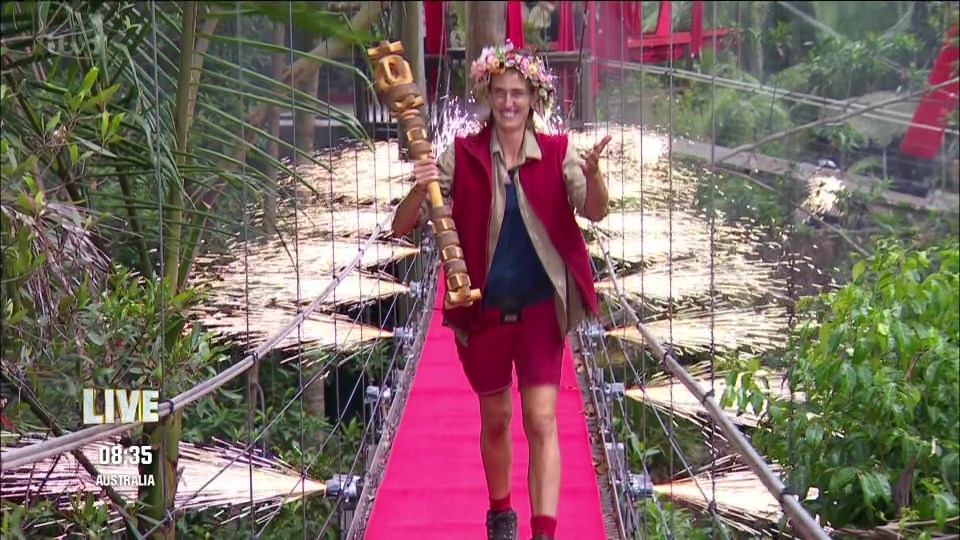 The moment came after Jill was crowned and some viewers were not impressed