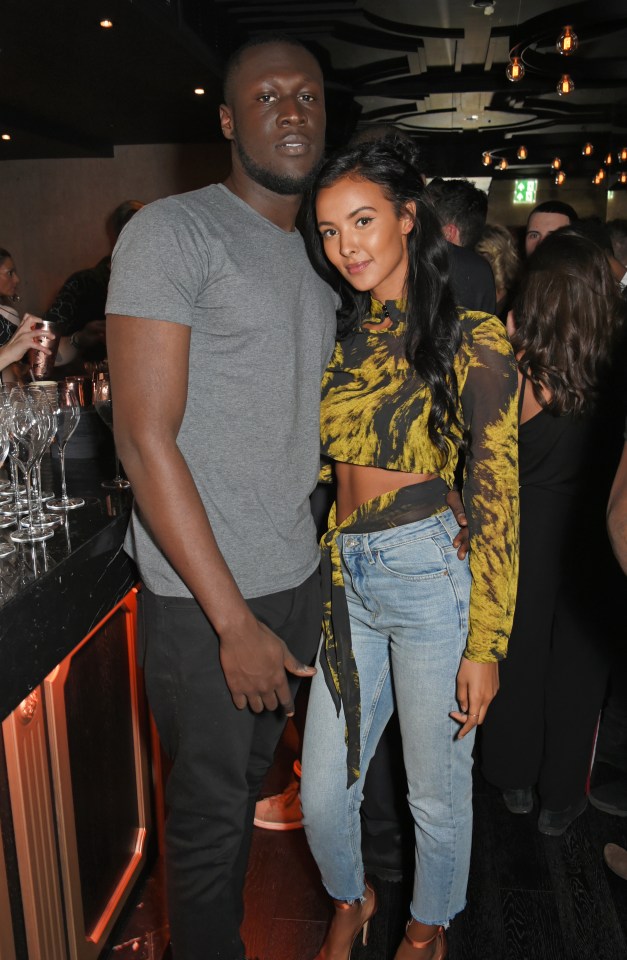 Stormzy and Maya in 2018