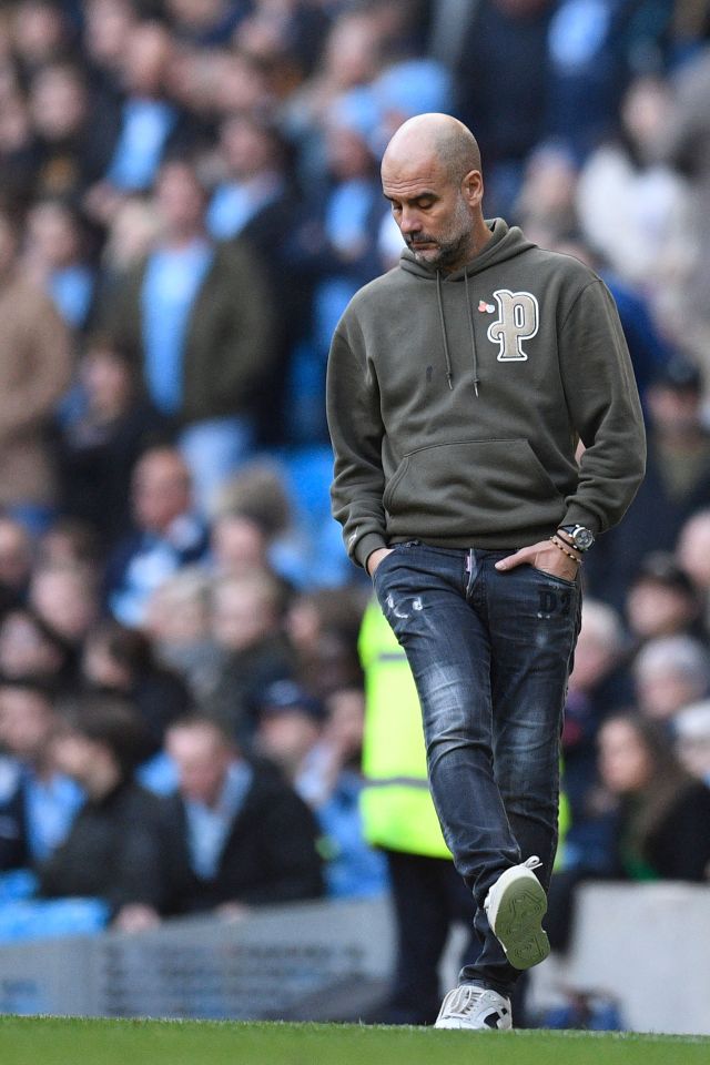 Guardiola was left stunned