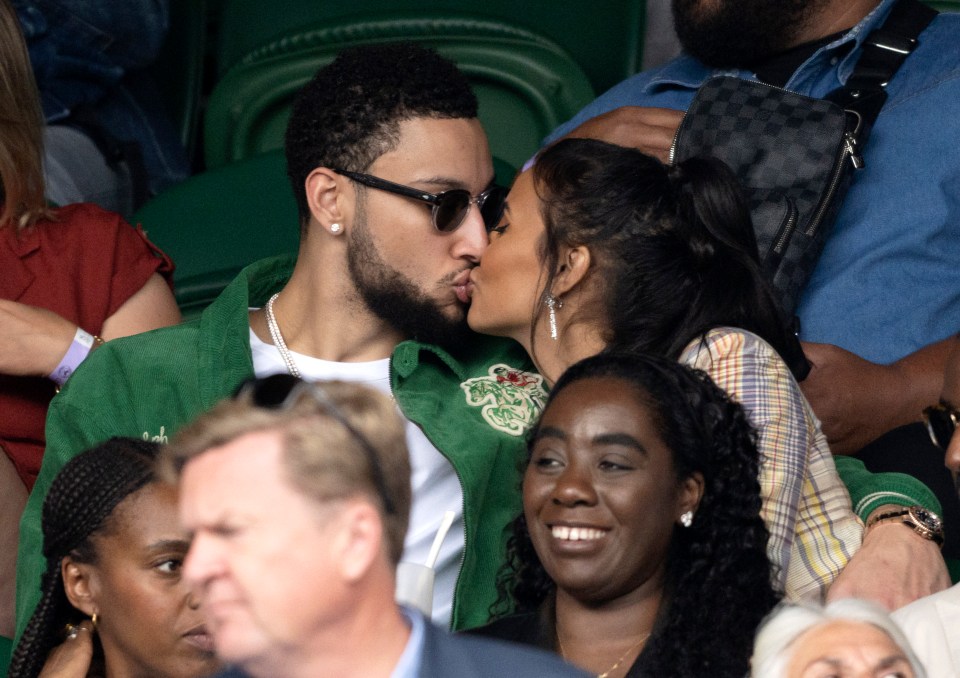 Maya fell for American sportsman Ben in 2021