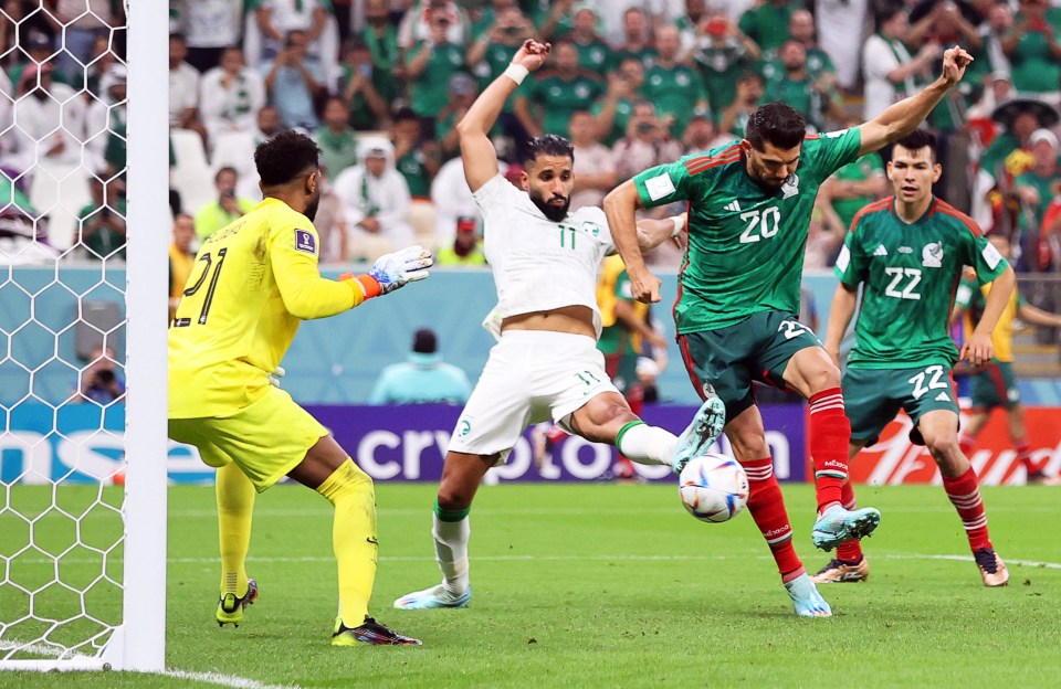 Mexcio's game against Saudi Arabia pushed the rule to the max on Wednesday night