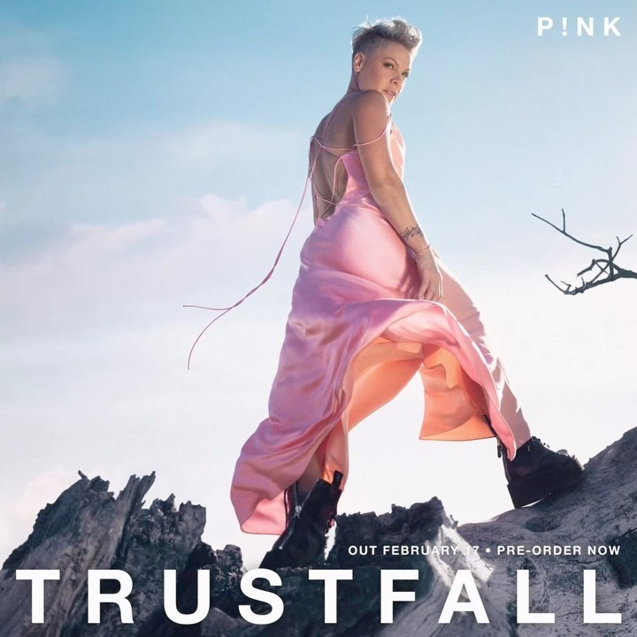 Pink will release her ninth studio album – Trustfall – on February 17