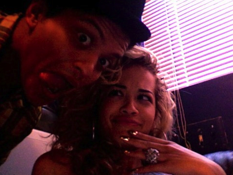 Rita had a fling with singer Bruno Mars