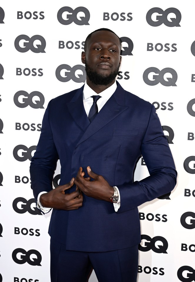 Stormzy was centre stage at the GQ Men of the Year celebrations last night as he opened up about his hair loss