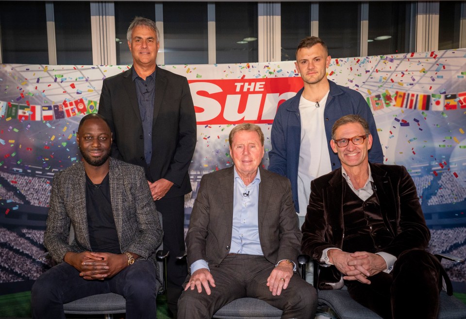Ledley King, Harry Redknapp, Jack Wilshere and Tony Adams spoke with SunSport's Shaun Custis
