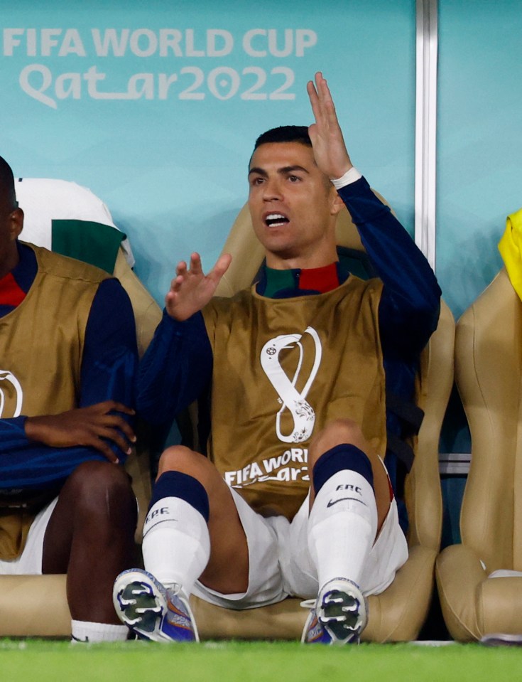 The boss made a brave call to bench out-of-form Ronaldo